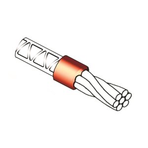 Horizontal Cable to Horizontal Rebar Terminal Connection (CA-E)