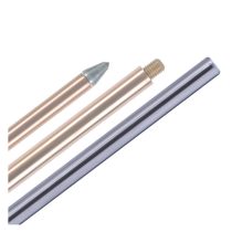 Solid Copper & Stainless Steel Earth Rod (GR-SC, GR-SS)